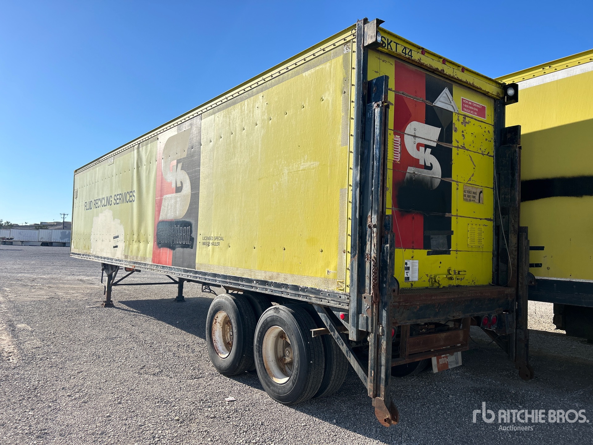 1980 Evans 40 FT X 96 IN T/A (INOPERABLE)