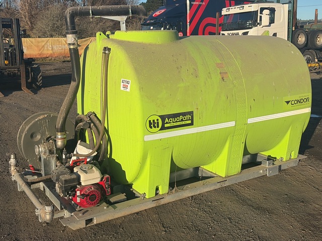 Condor Aqua Path 4000 L Skid-Mounted Water Tank (Unused) Condor Aqua Path 4000 L Skid-Mounted Water Tank (Unused)
