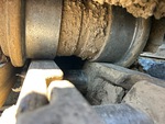 Undercarriage with Left Track Rollers