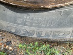 Trailer with Tire Size
