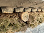 Undercarriage with Right Carrier Rollers