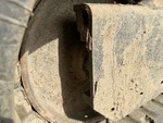 Undercarriage with Left Track Tensioner