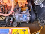 Engine with A/C Compressor