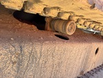 Undercarriage with Right Carrier Rollers