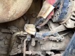 Engine with A/C Compressor