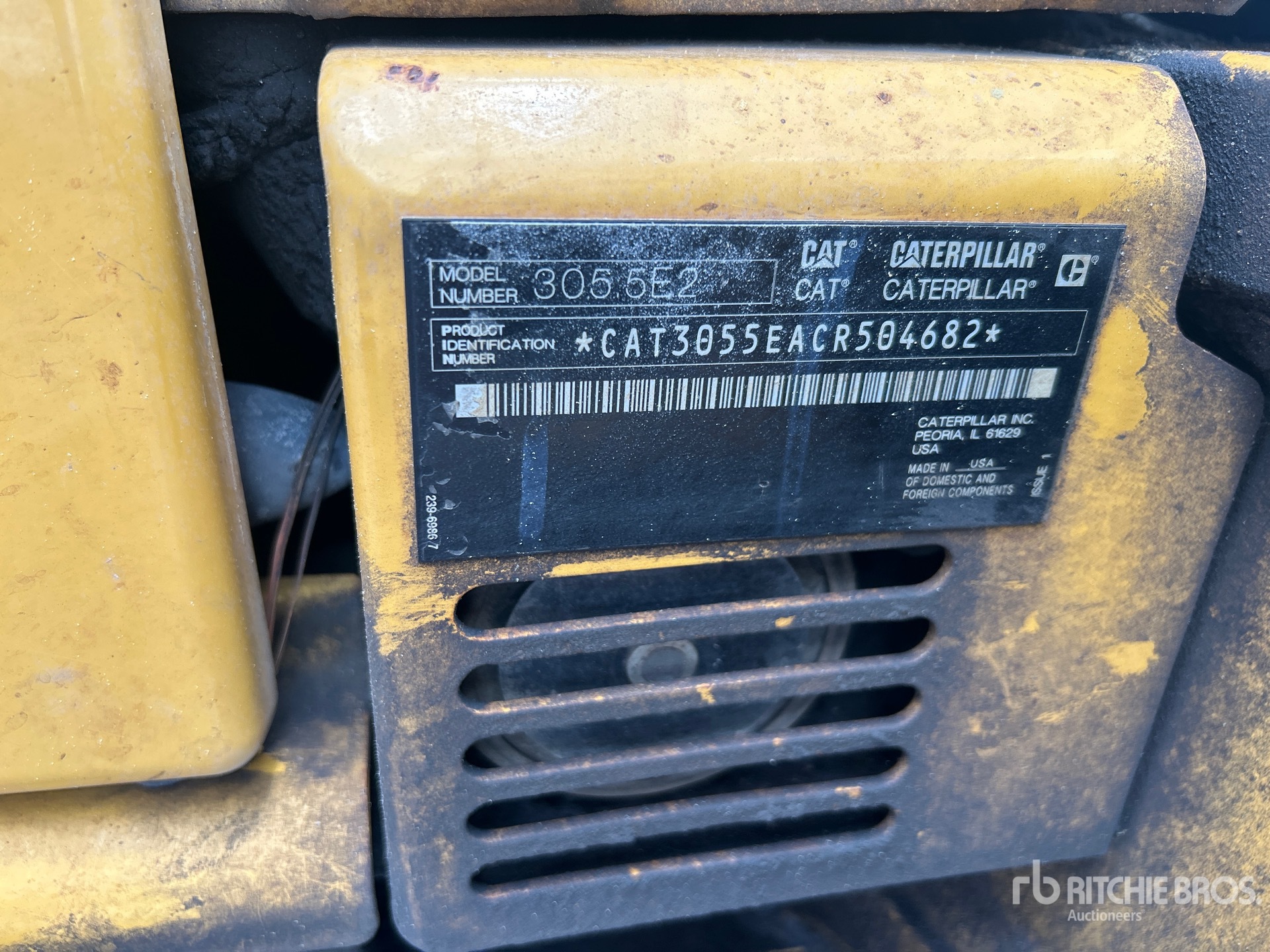 Photo of a 2018 Caterpillar 305.5E2CR