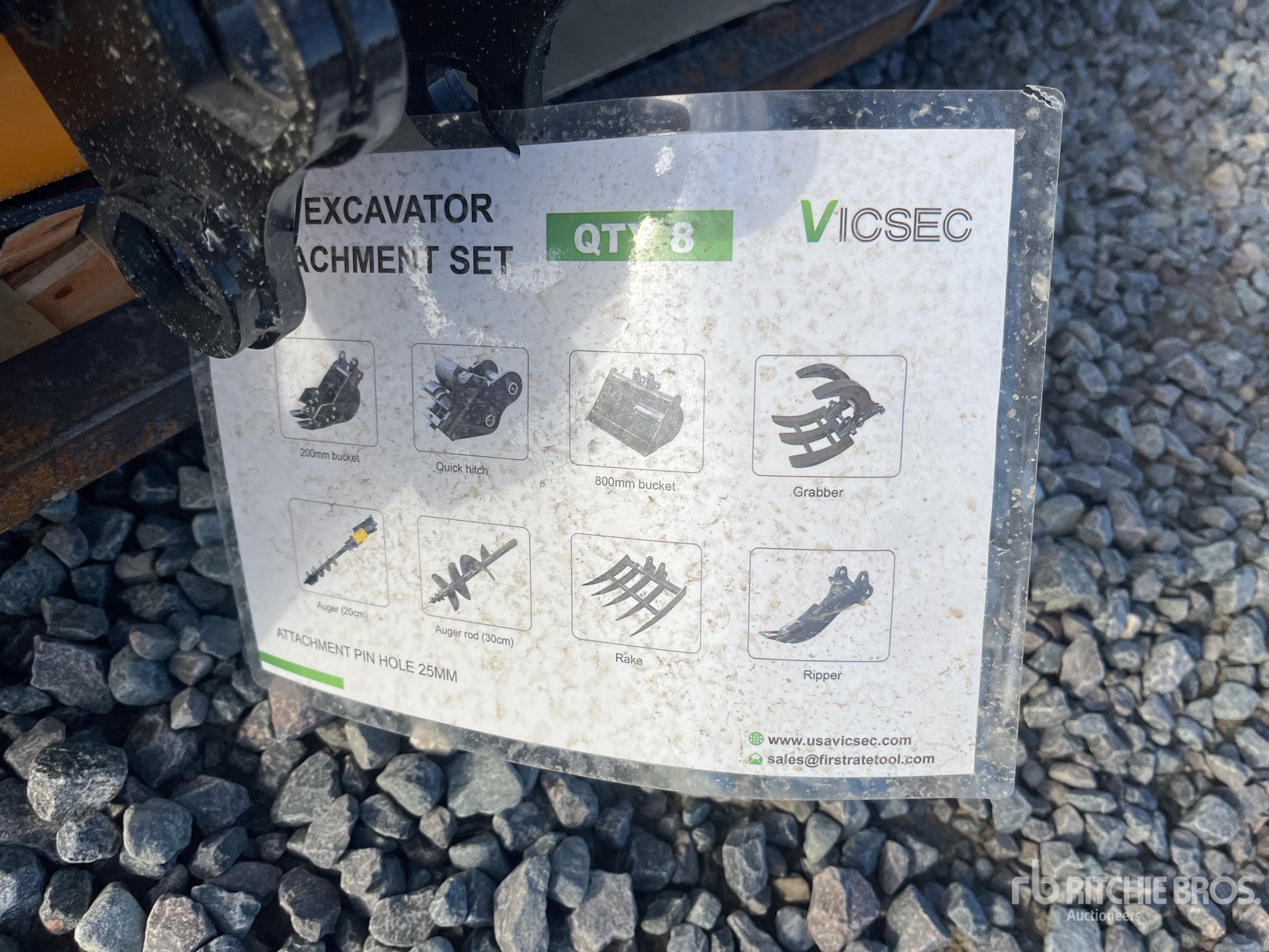 2026 Vicsec Quantity of (8) Mini Excavator  ...
