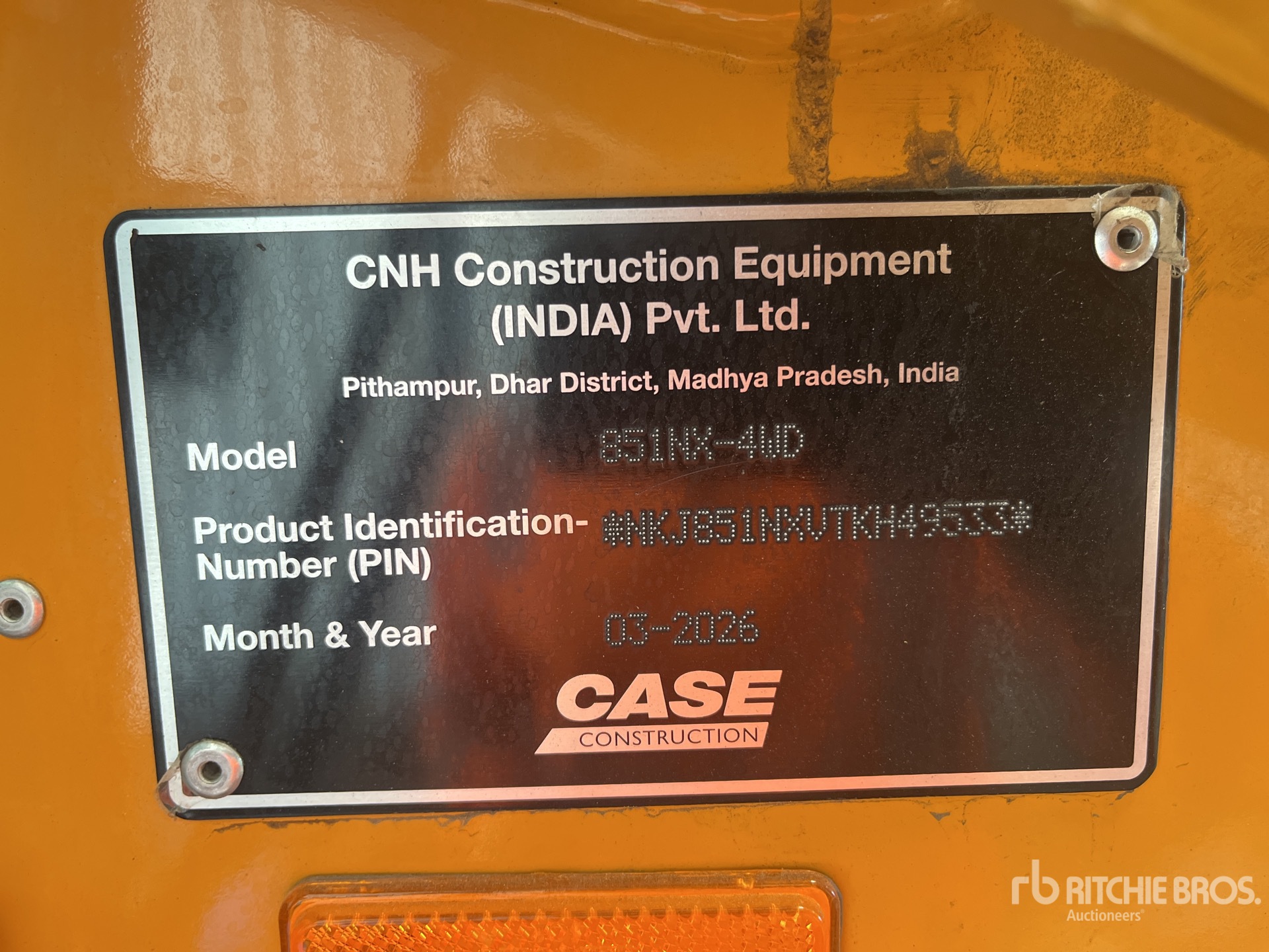 Photo of a 2026 Case 851NX