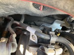 Engine with A/C Compressor