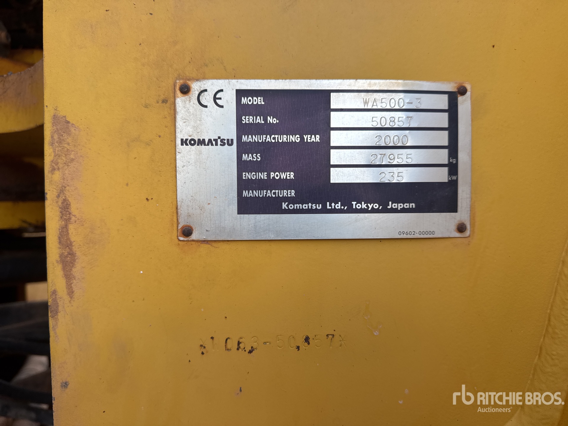 2000 Komatsu WA500-3