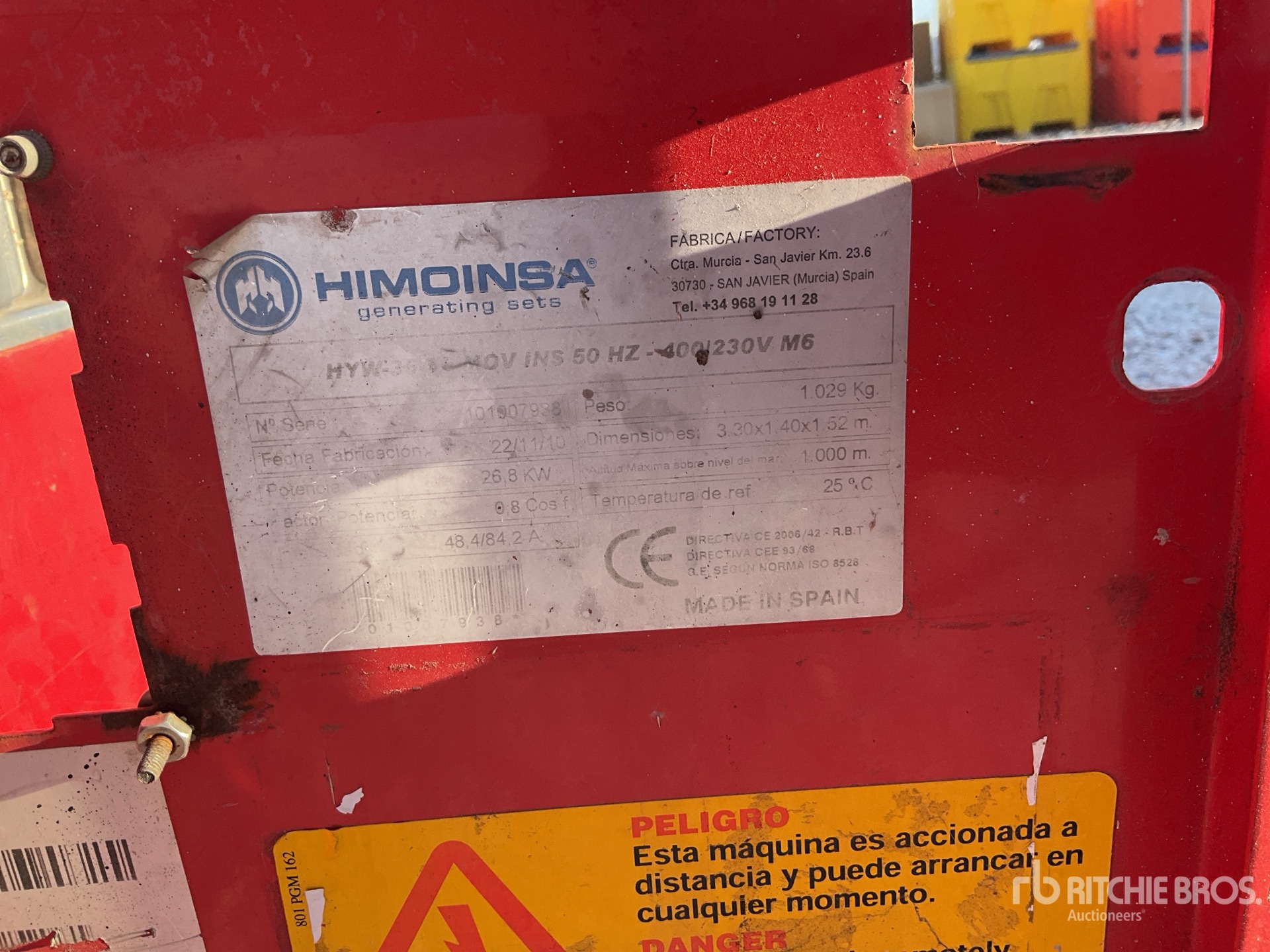 2010 Himoinsa HYW35