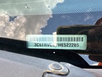 General Appearance with Frame Stamp Serial Number/VIN Photo