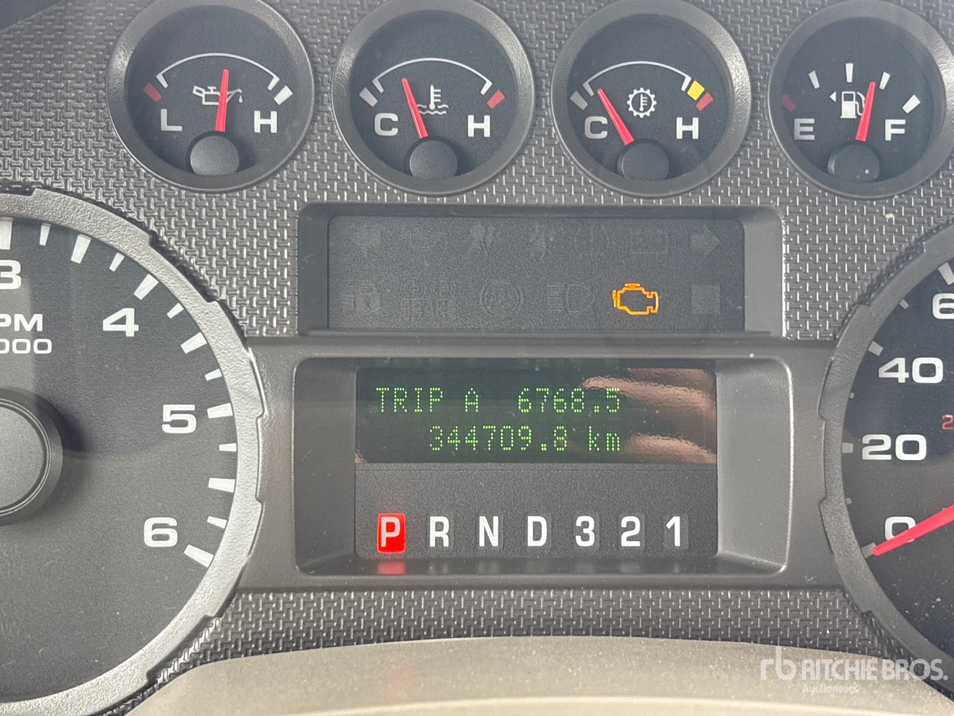 General Appearance with Hour Meter / Odometer