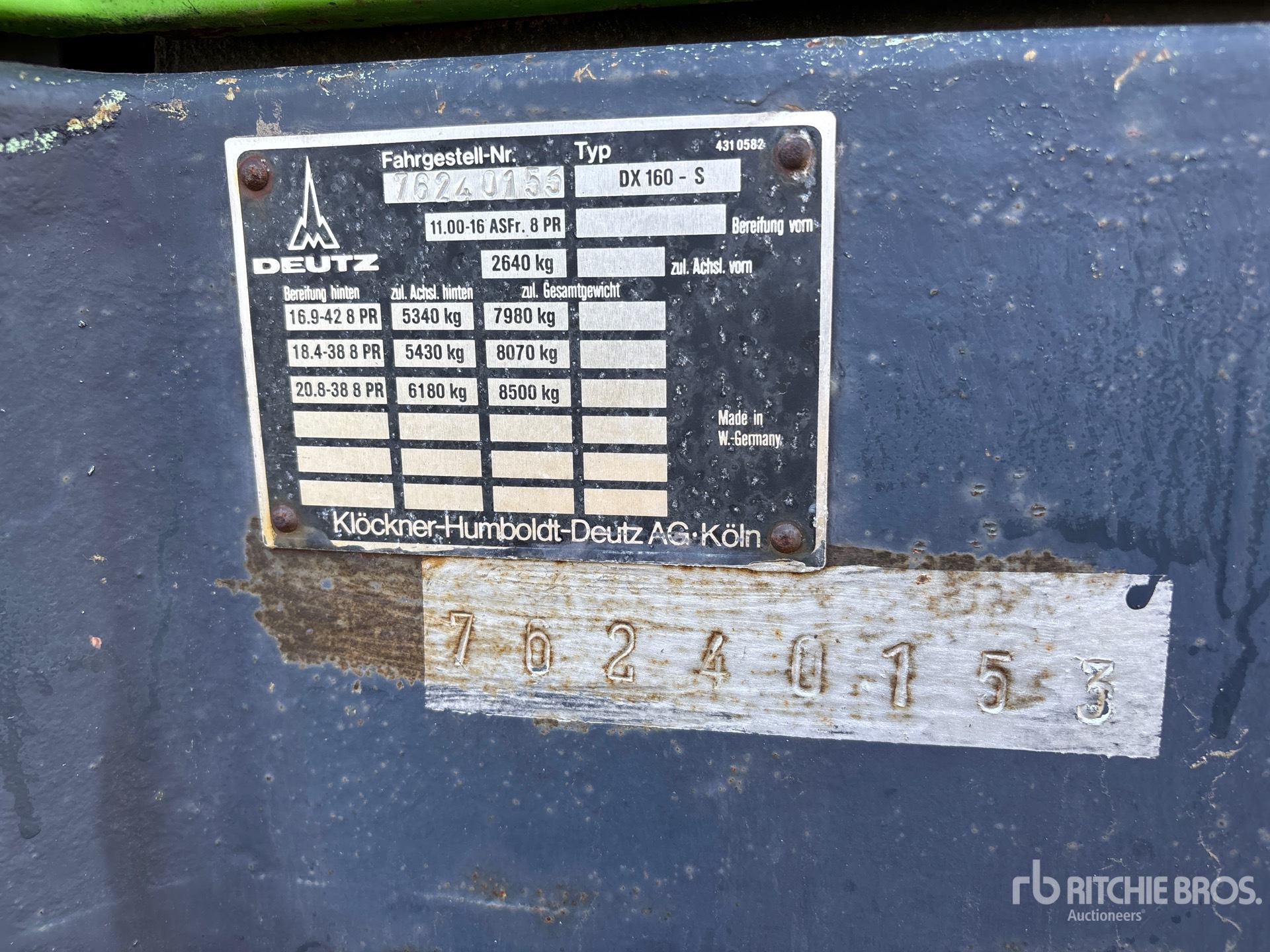 1979 Deutz DX160
