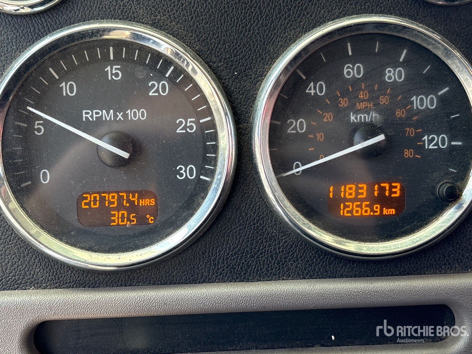 General Appearance with Hour Meter / Odometer