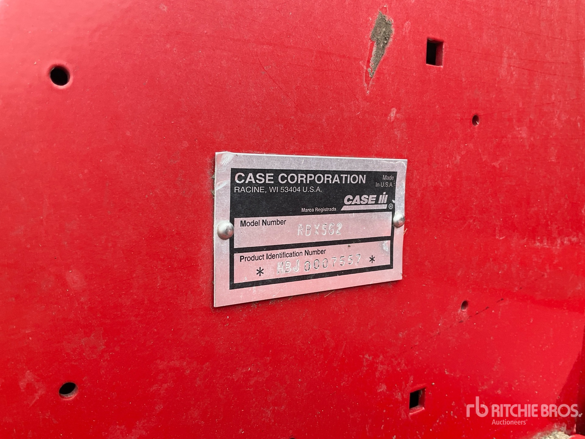 2005 Case Ih RBX562