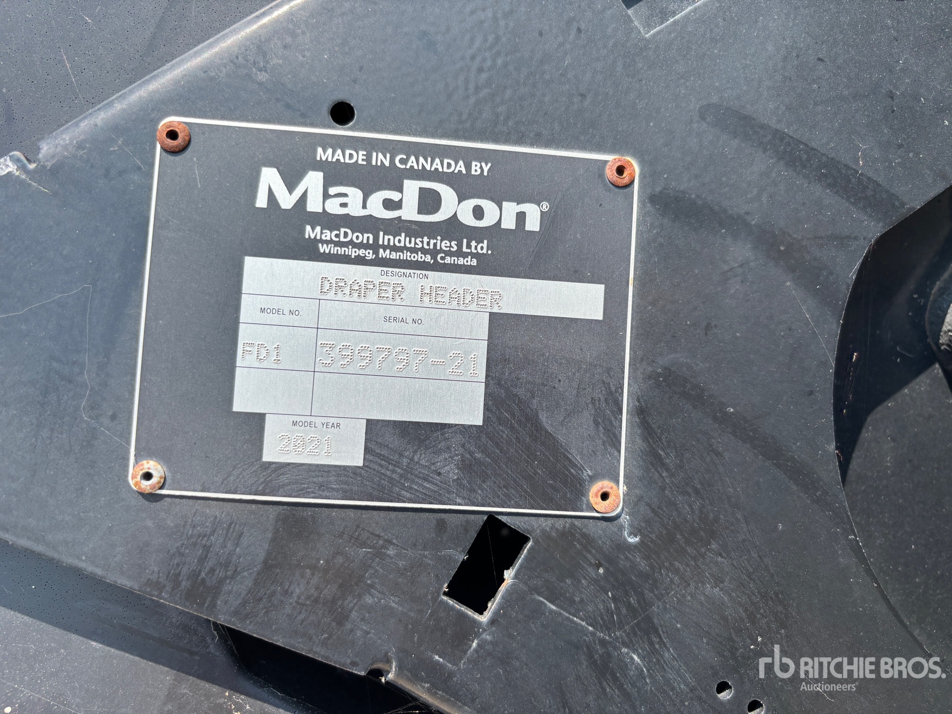 2021 Macdon FD135