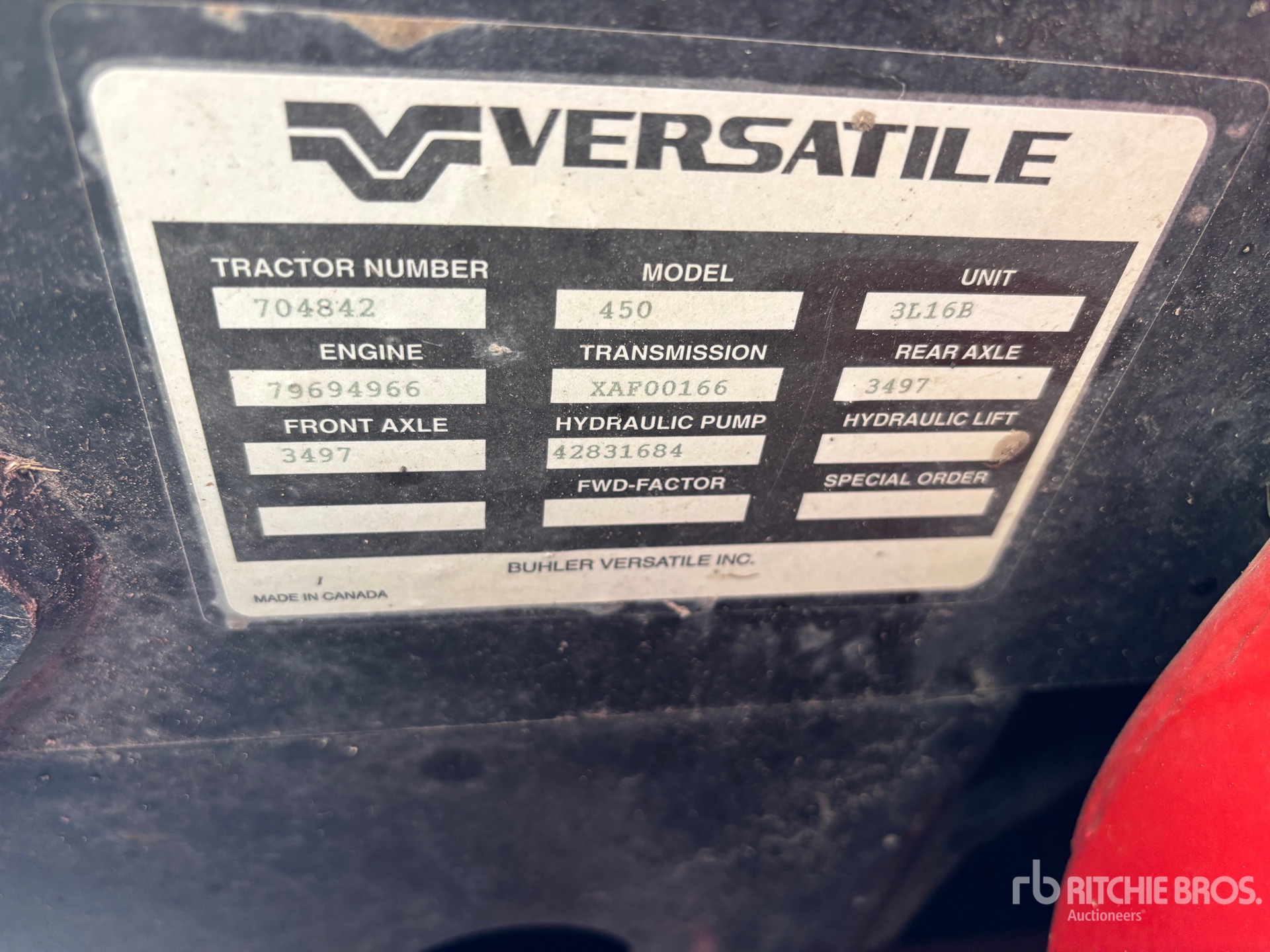 2014 Versatile 450