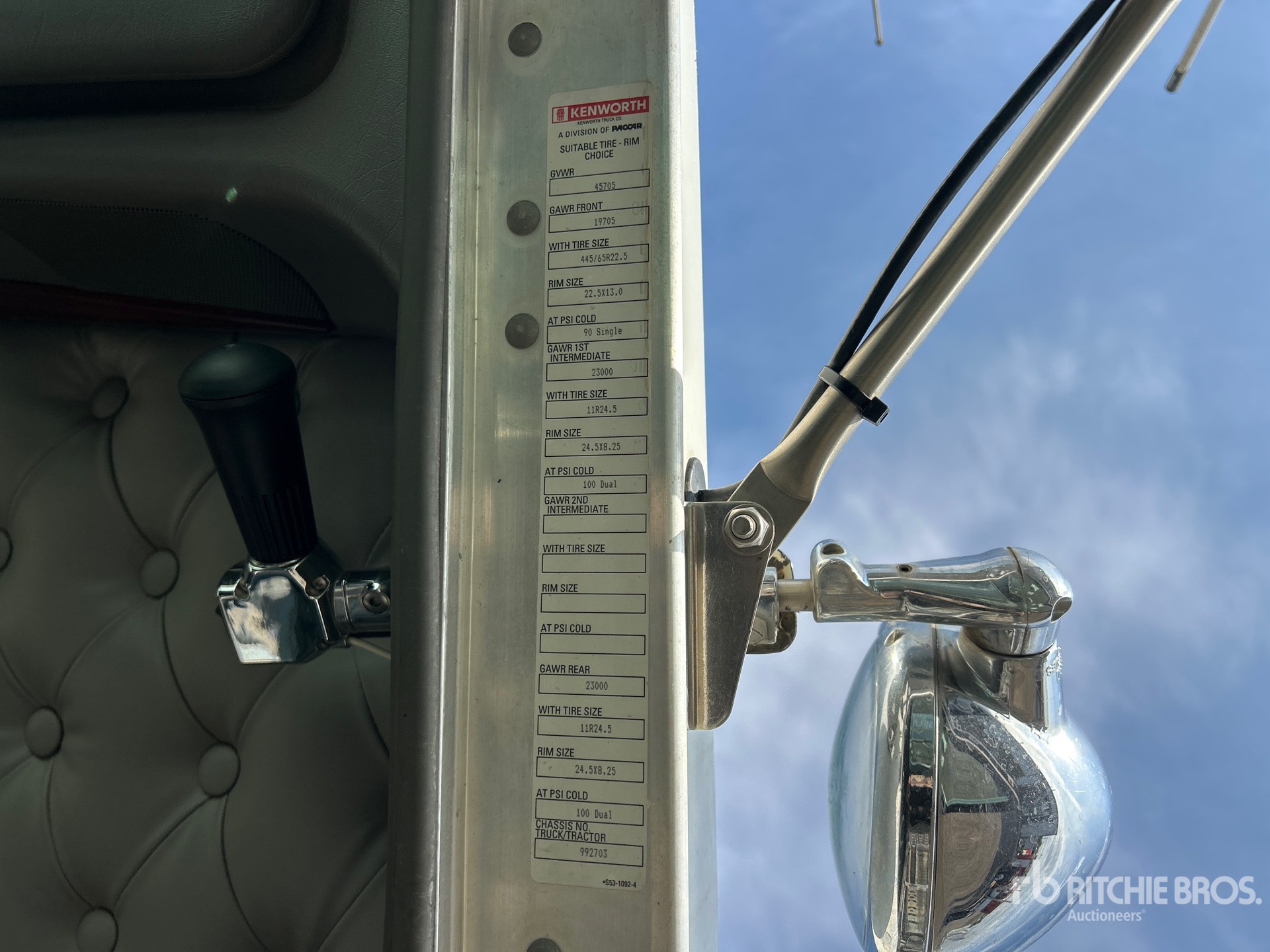 2007 Kenworth C500B