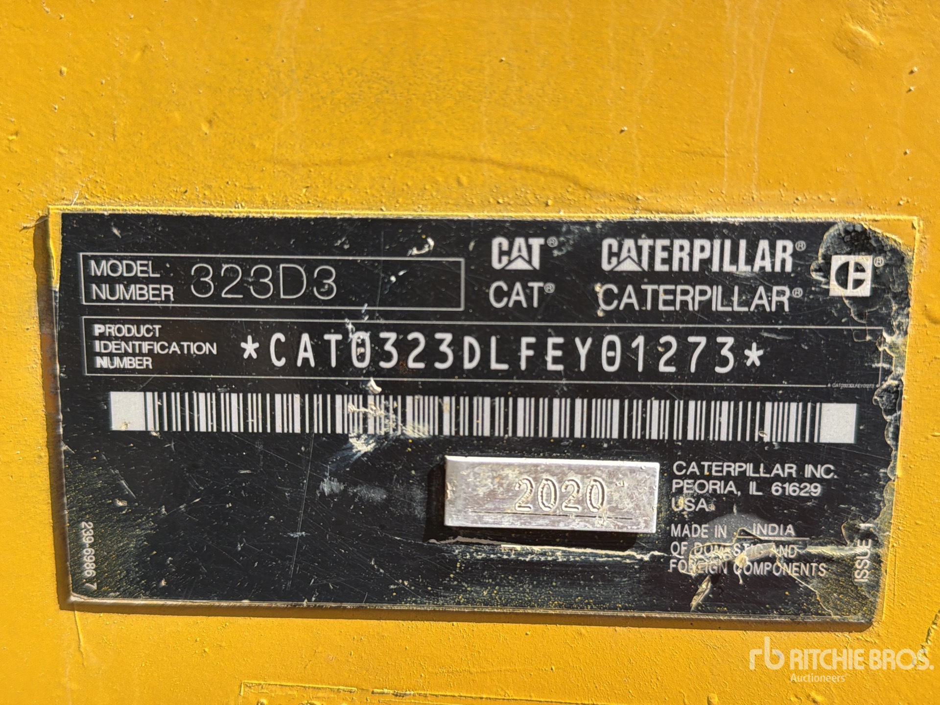 2020 Caterpillar 323D III