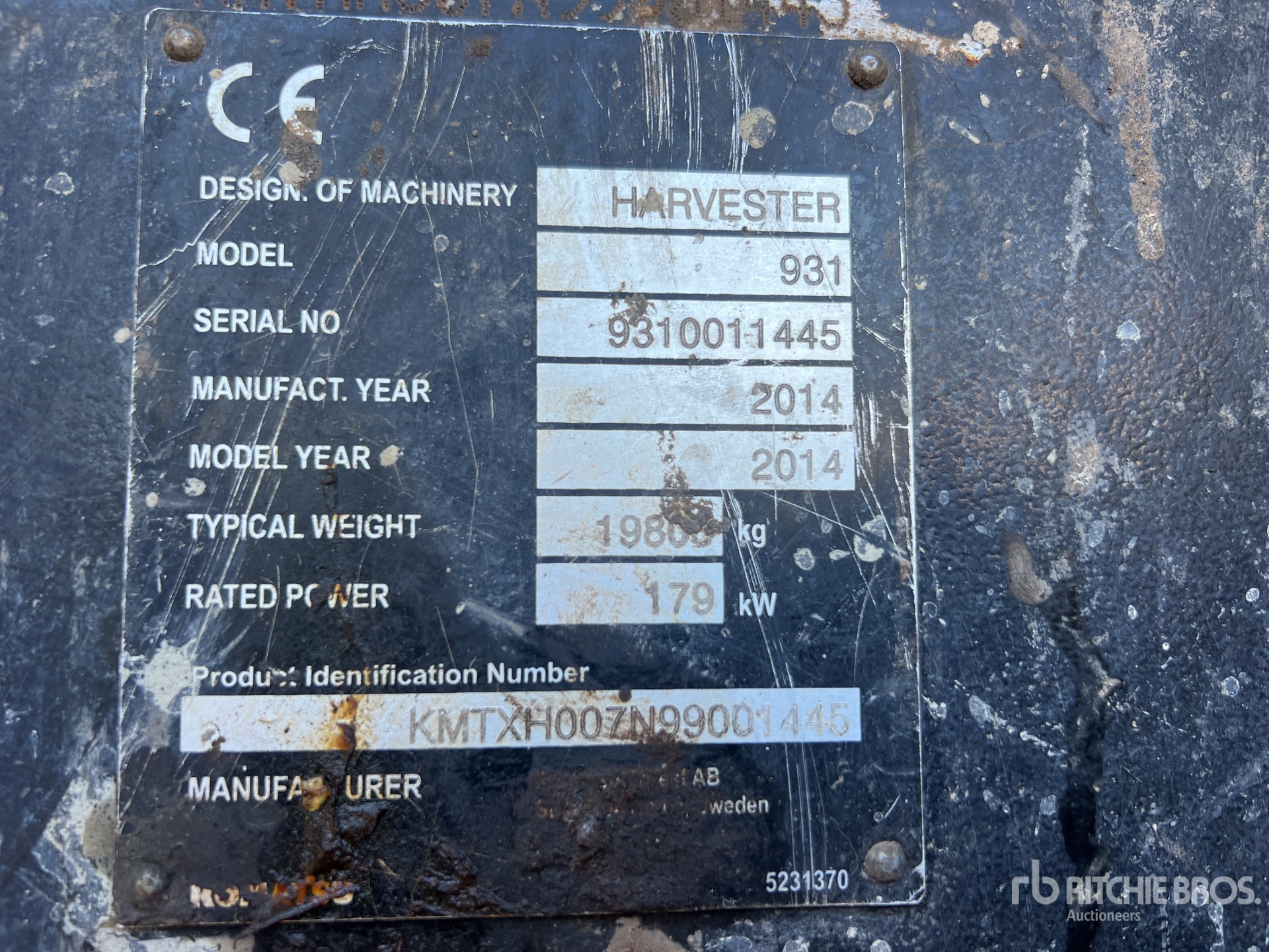 2014 Komatsu 931.1