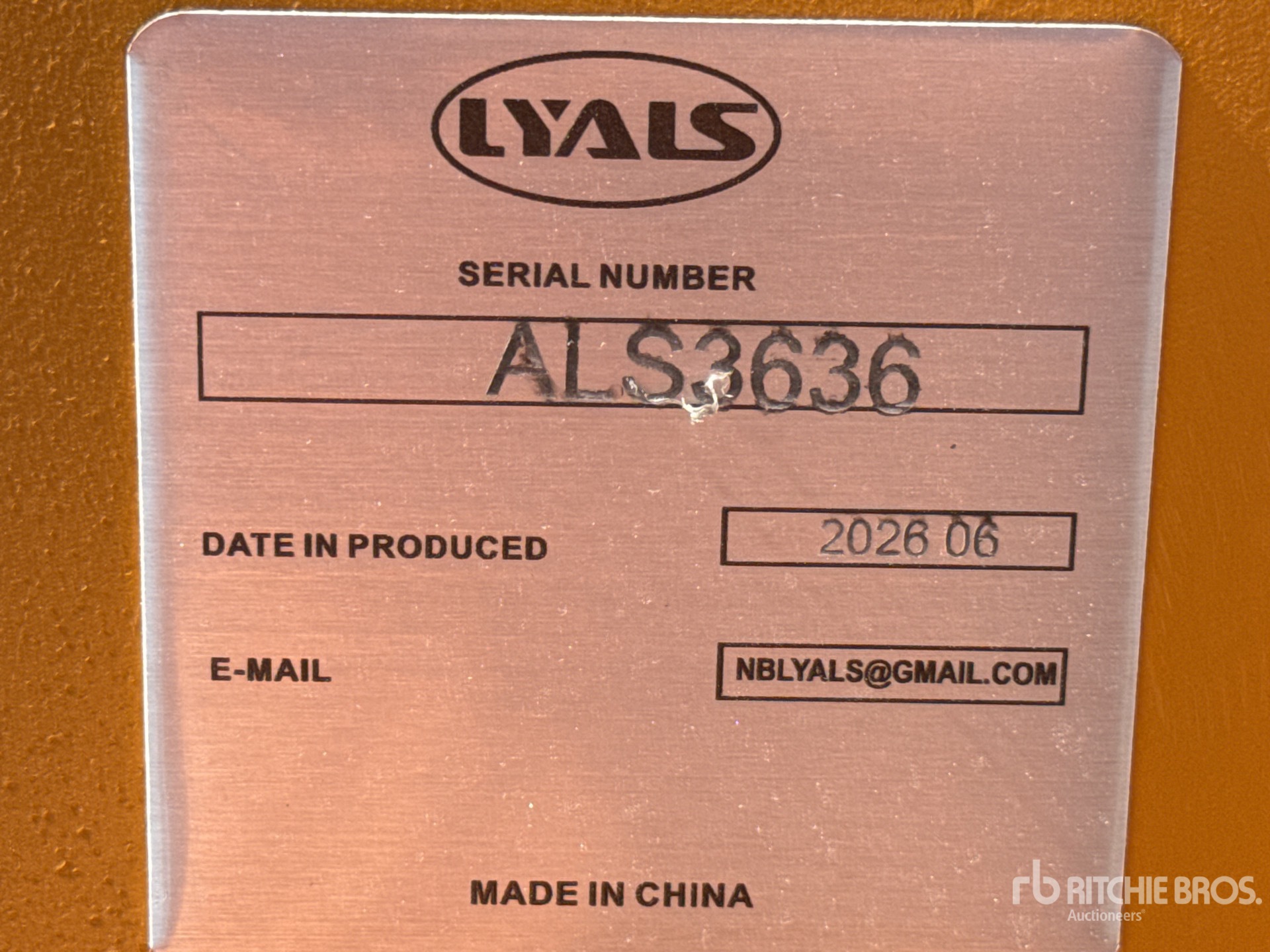 2026 LYALS ALSESB320