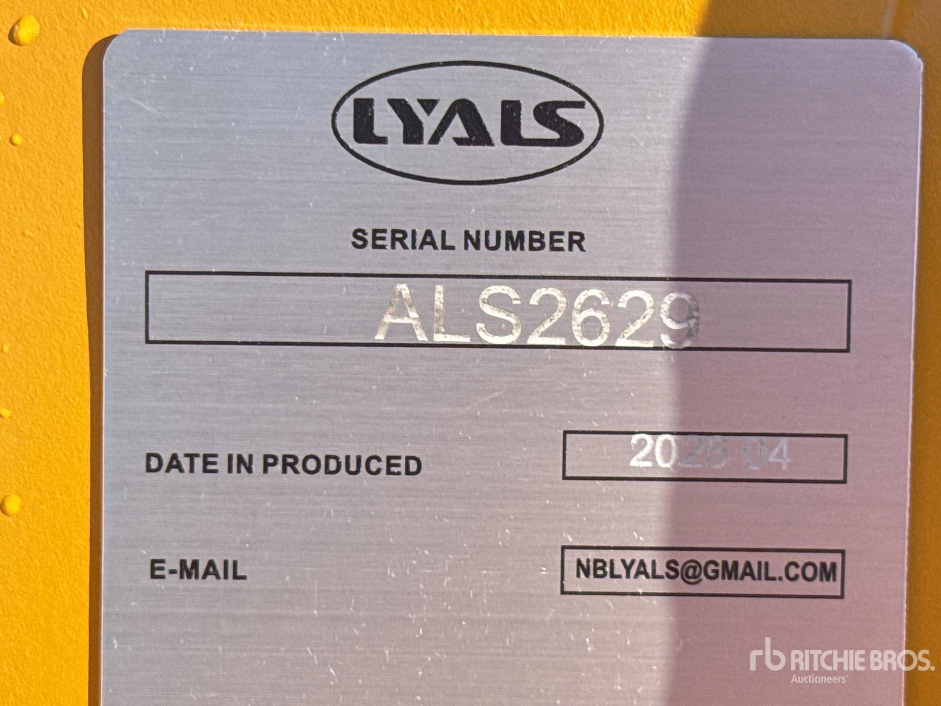 2026 LYALS ALSEB349