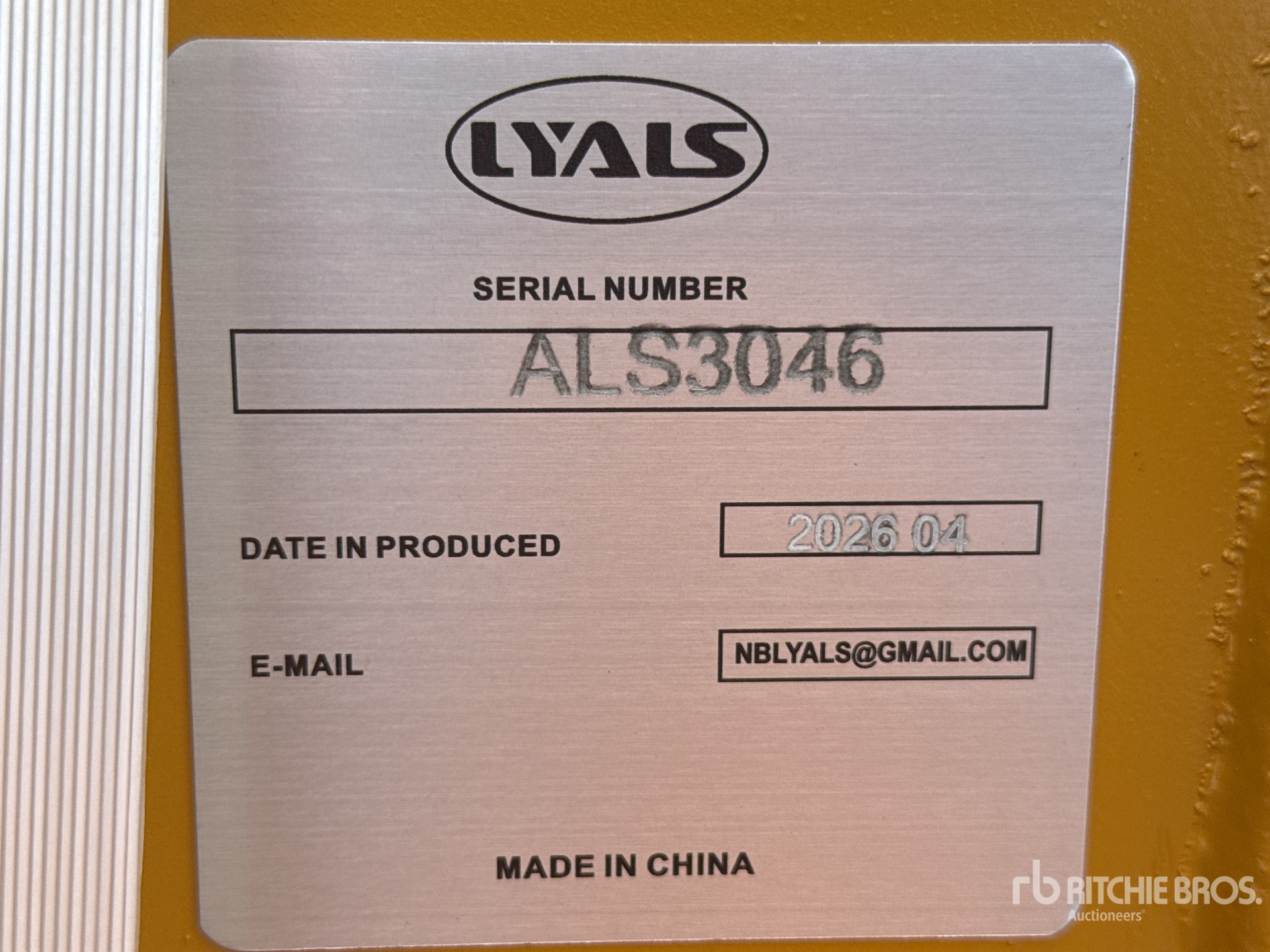 2026 LYALS ALSEB349DL