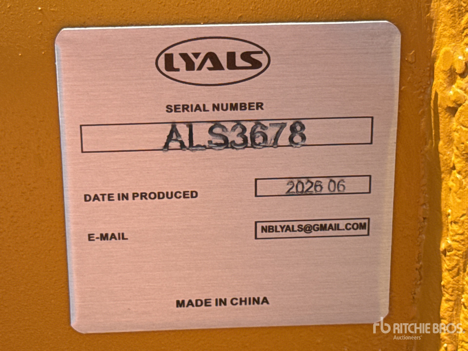 2026 LYALS ALSPC210