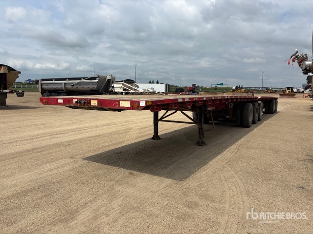 2007 Doepker Dsl-30 32 Ft Super B-train Lead Flatbed Trailer