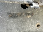 General Appearance with Frame Stamp Serial Number/VIN Photo