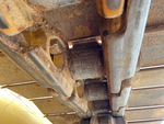 Undercarriage with Left Track Bushings