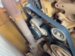 Engine with A/C Compressor