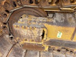 Undercarriage with Left Track Tensioner