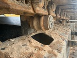 Undercarriage with Right Carrier Rollers