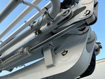 Chassis with Concrete Pump Cylinders