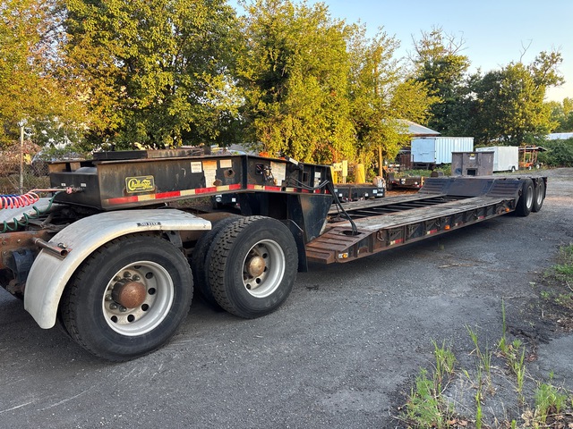 1995 Witzco Challenger RG-35 T/A Removable Gooseneck Lowboy Trailer 1995 Witzco Challenger RG-35 T/A Removable Gooseneck Lowboy Trailer