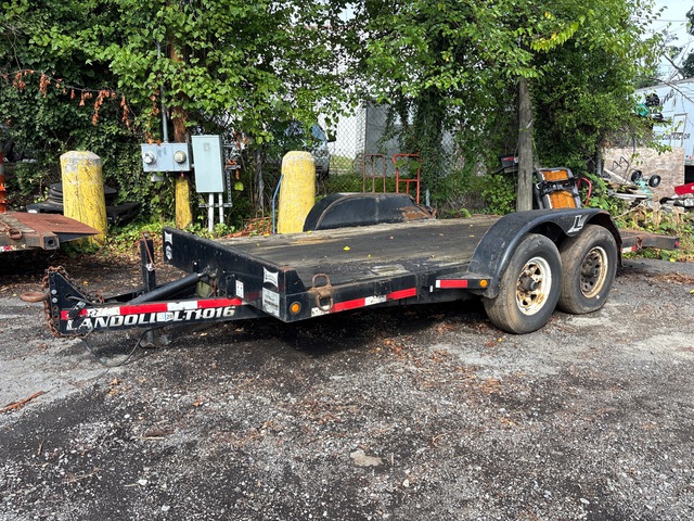 2014 Landoll LT1016 16 ft T/A Tilt Deck Trailer 2014 Landoll LT1016 16 ft T/A Tilt Deck Trailer