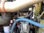 Motor with A/C Compressor