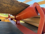 Chassis with Discharge Conveyor Rollers