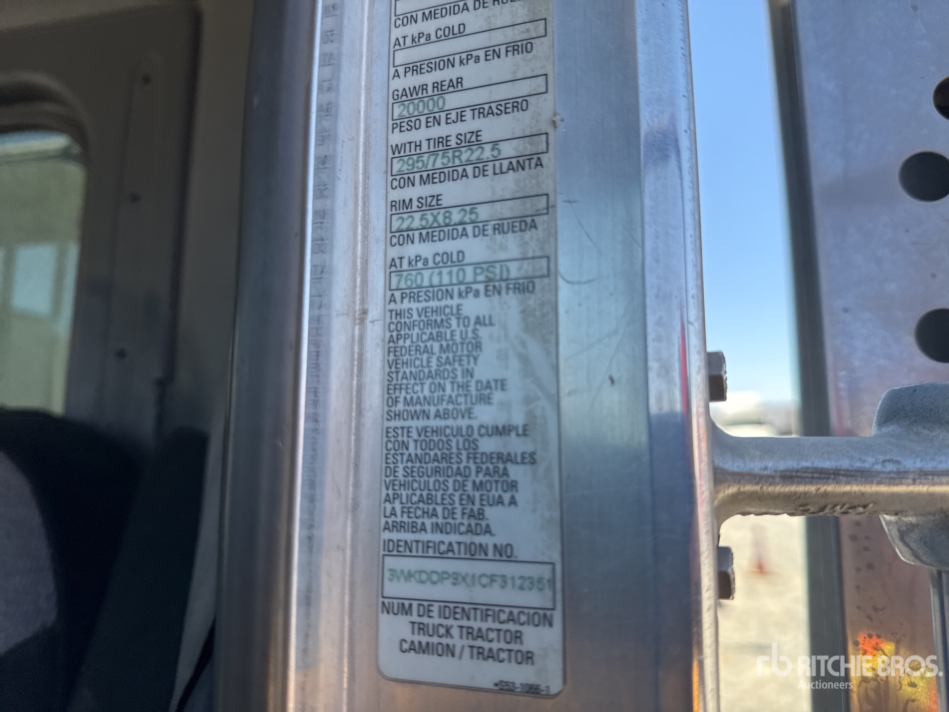 2012 Kenworth T800