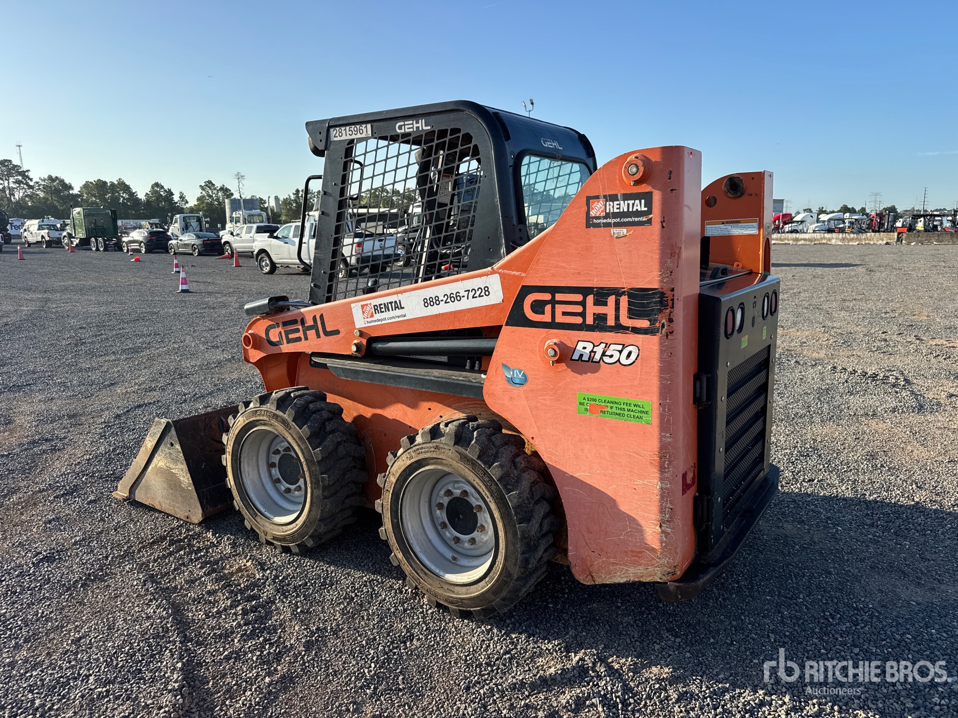 General Appearance with Picture, Left Rear Corner
