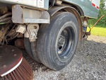 Chassis with Left Rear Drive Tires