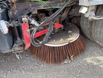 Chassis with Gutter Brooms