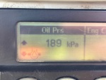 Control Station with Engine Oil Pressure