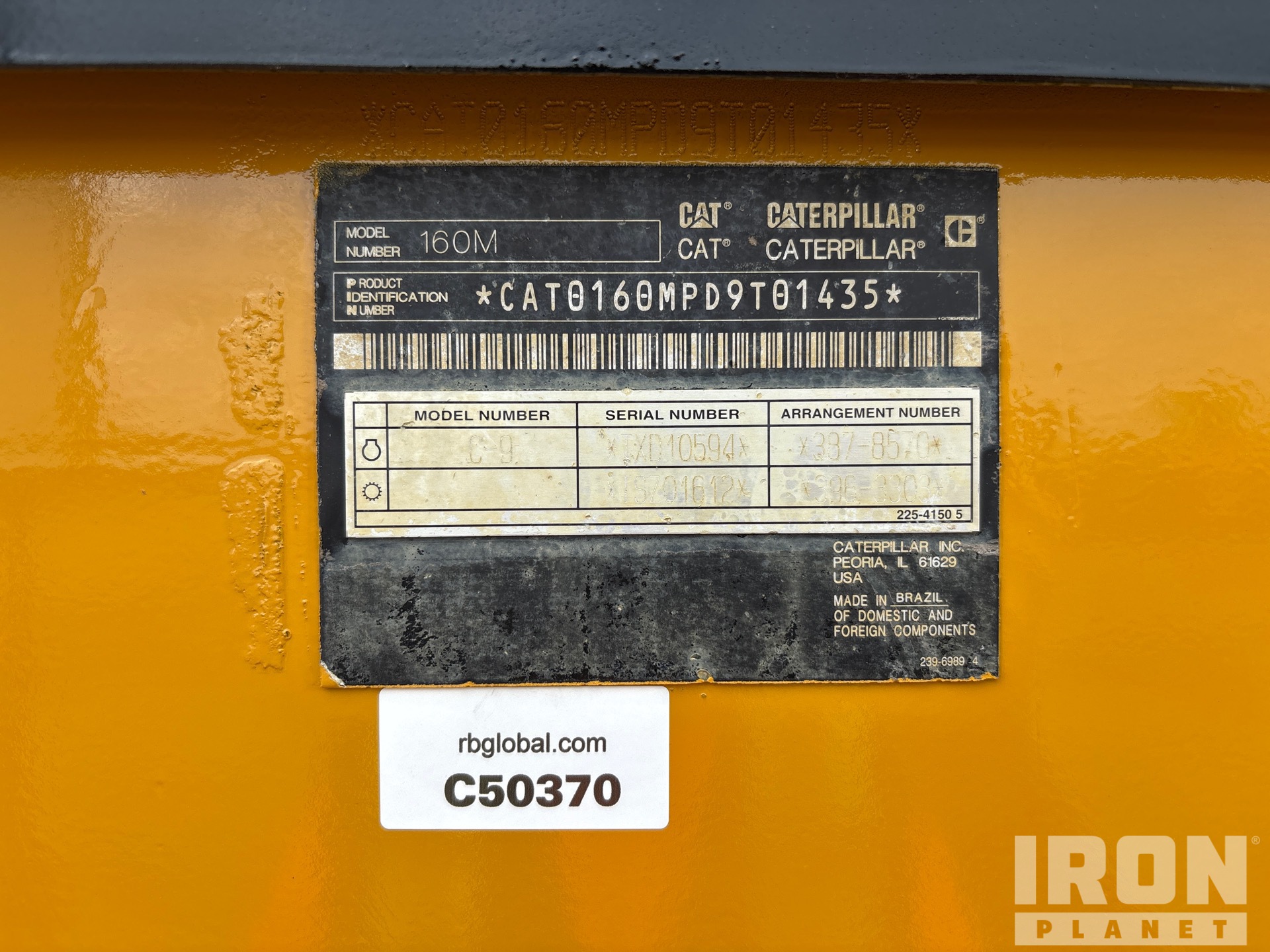 2016 Caterpillar 160M