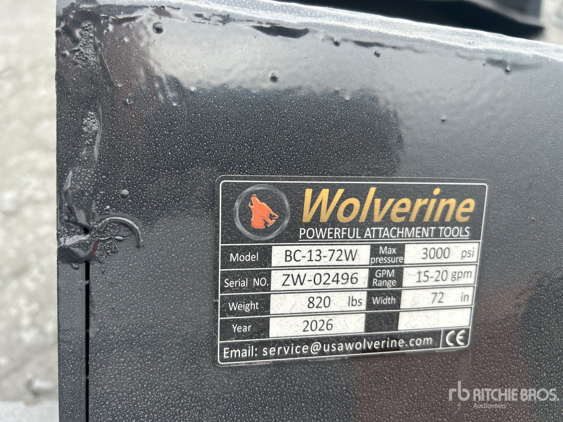 2026 Wolverine BC-13-72W