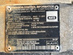 Engine with Emission Label