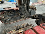 Chassis with Montanti del telaio dei rulli