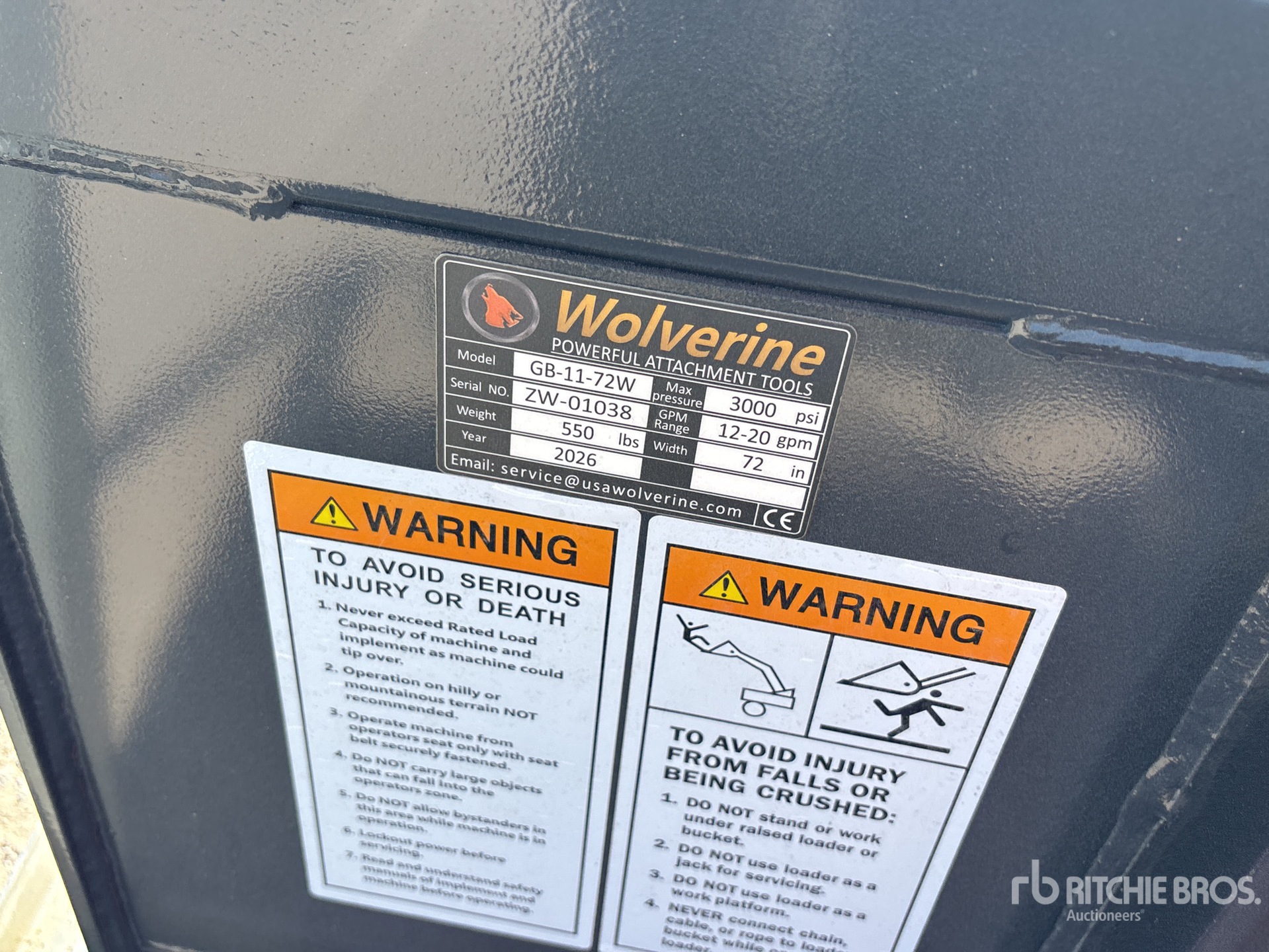 2026 Wolverine GB-11-72W